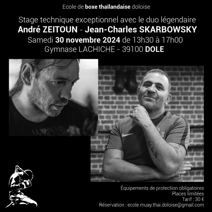 L'affiche du stage Zeitoun & Skarbowsky à Dole